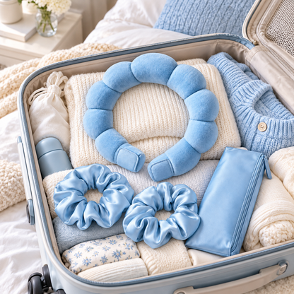 Cloud-Soft Heatless Curling Headband Set – Beautiful Overnight Curls Without Heat